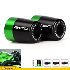 For Kawasaki Ninja 650 2006-2023 2024 2025 Handle Bar Ends Hand Grips Plugs Cap