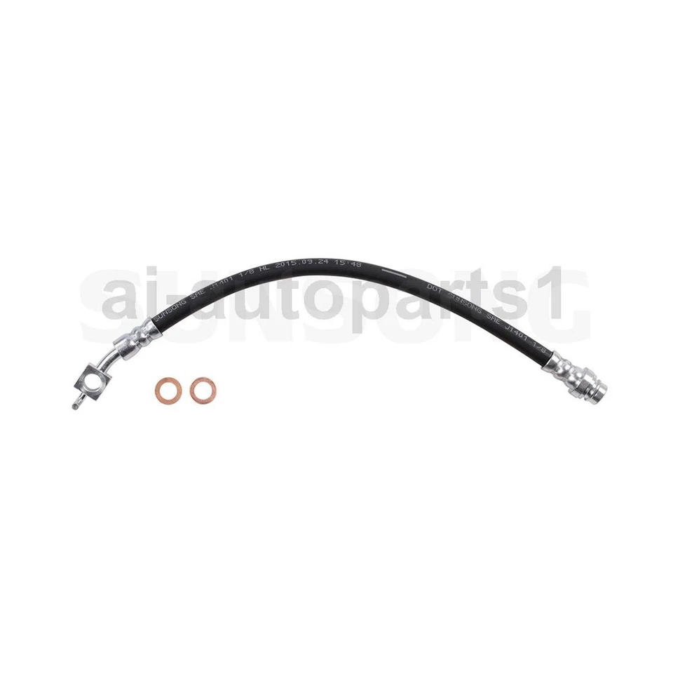 2pcs Rear Outer Brake Hydraulic Hose For 2012 2013 2014 2015 Volvo S60 AWD Foto 3 de 4