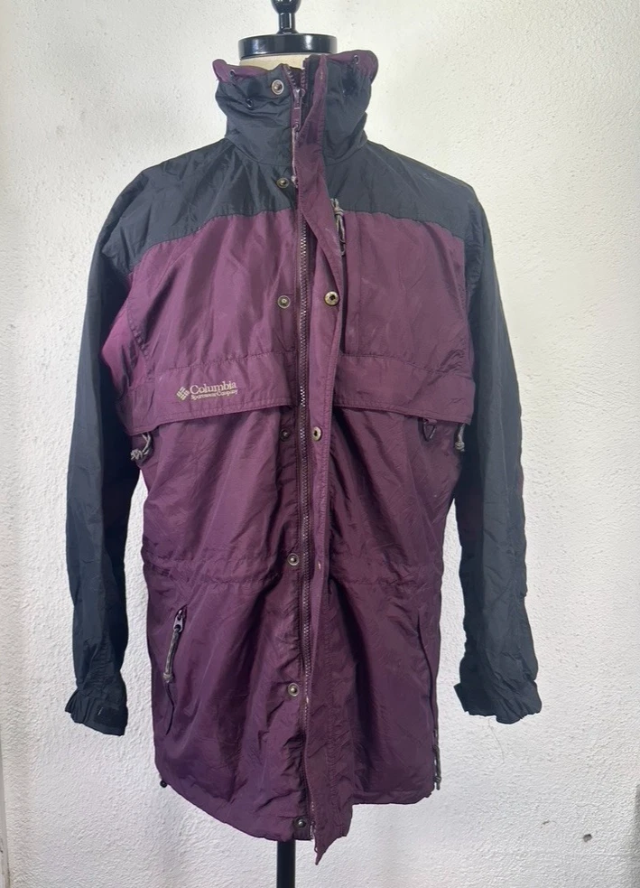 Columbia Men's Gizzmo Hooded Winter Jacket Red Men's Small