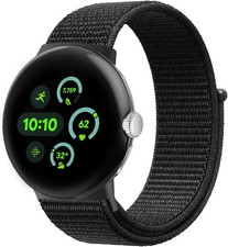 BlackPro Compatible with Google Pixel Watch 4/3 Watch3/4 45mm , Black