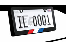 Red White Blue License Plate Frame America Usa Patriot Premium Metal Frame Red White Blue License Plate Frame America Usa Patriot Premium Metal Frame