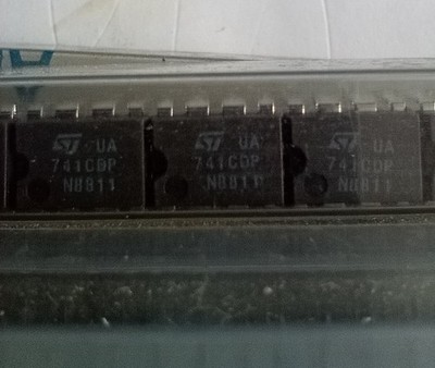 20PCS New UA741CDP DIP-8 Operational Amplifier