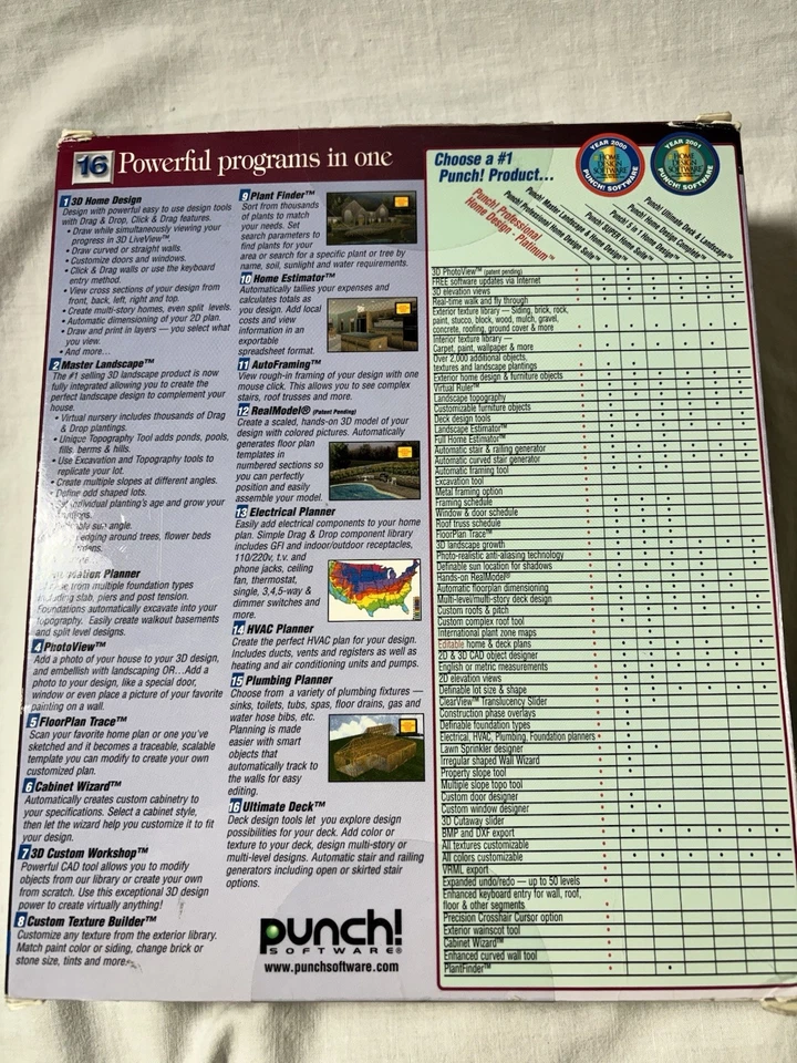 Professional Home Design Platinum Suite Punch Software PC CD-Rom - Image 3 of 4