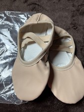 Girls 11.5 Pink Ballet Slippers Flats Dance NEW