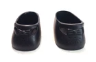 Vintage Bata Box LTD fit Cabbage Patch Kids Doll Black Mary Janes Bow Shoes 1984