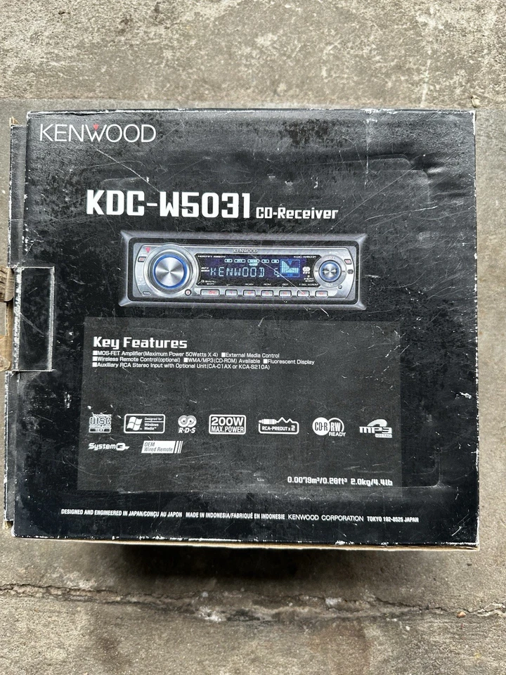 Kenwood KDC-W5031 Autoradio Radio CD Player MP3 WMA AAC - Bild 2 von 4