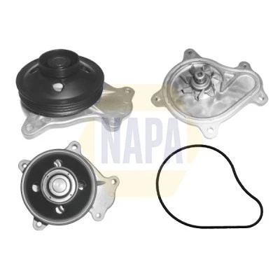 Water Pump fits LEXUS IS300h Mk3 2.5 13 to 20 2AR-FSE Coolant NAPA 1610039575 - Image 2 of 4