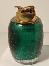 Vintage Unmarked Murano Style Glass Table Lighter