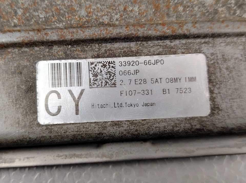 SUZUKI GRAND VITARA 2.7L JB AT E28 ENGINE CONTROL MODULE ECU ECM PCM 33920 66JP0 - Image 3 of 4