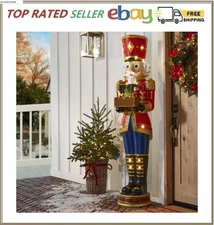 Member's Mark 6' Pre-Lit Grand Nutcracker with Music Box