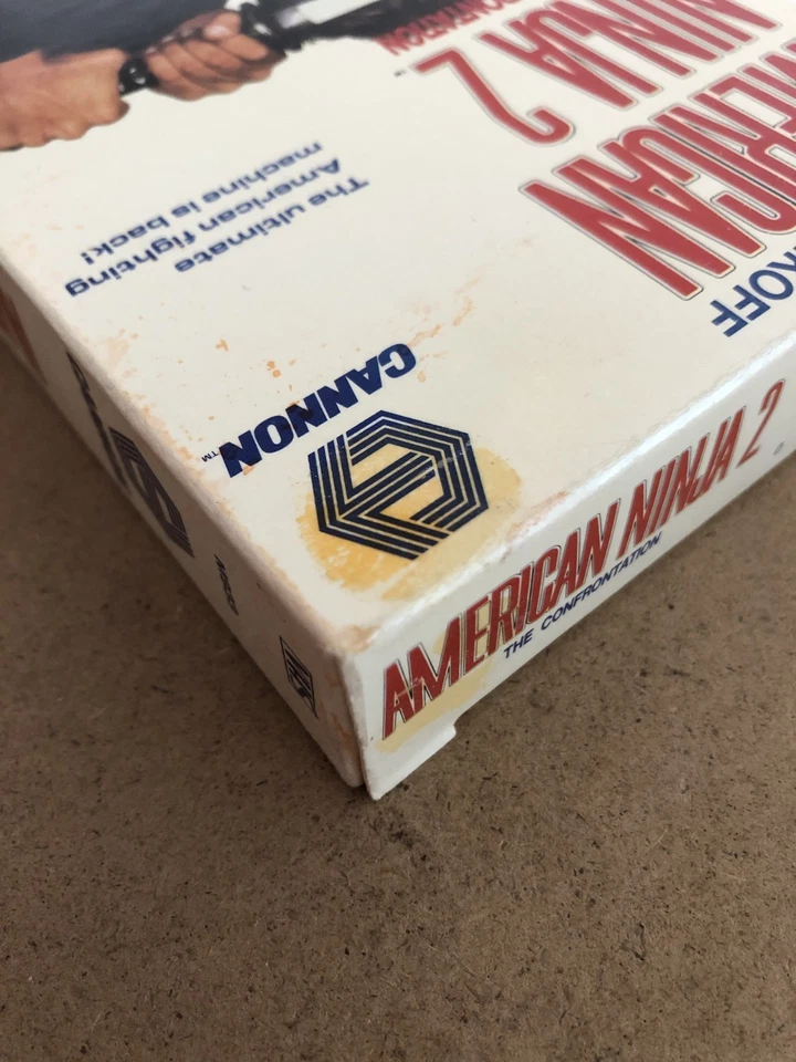 American Ninja 2 The Confrontation 1987 VHS Media Cannon Michael Dudikoff - Image 2 of 4