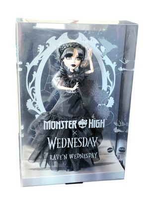 Monster High X Wednesday Rave'n Wednesday Mattel HXJ03 NEU 