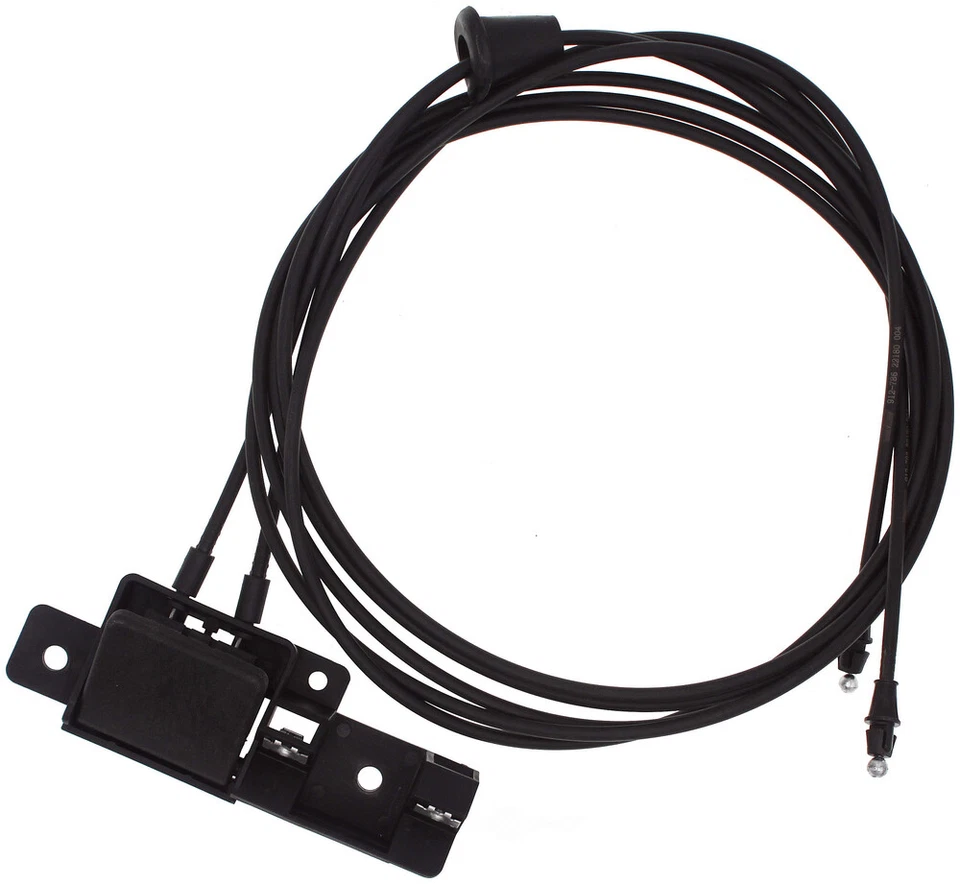 SE ADAPTA A CHEVROLET CORVETTE 2014-2019 MONTAJE DE CABLE DE LIBERACIÓN DE CAPÓ NEGRO Foto 2 de 4