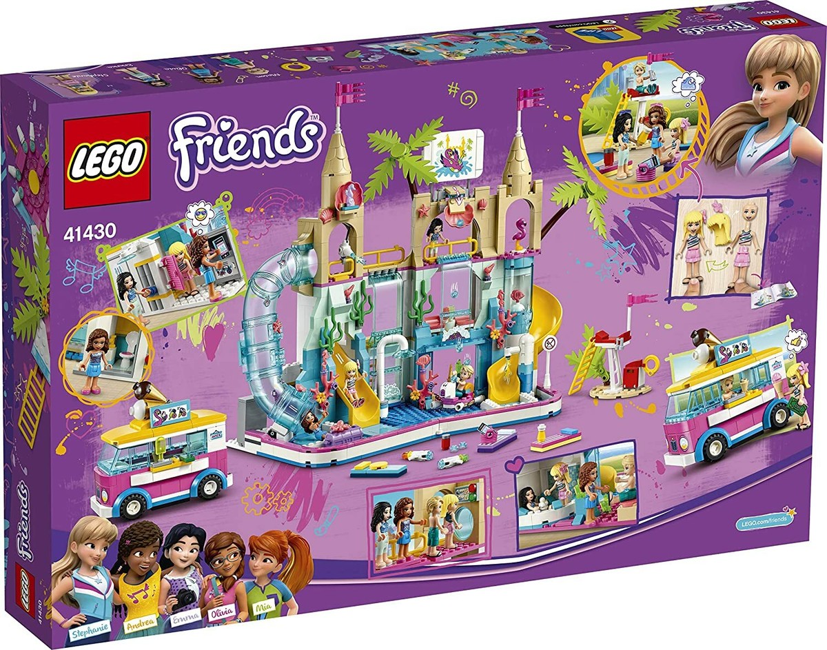 Exciting summer water park of Lego LEGO Friends Friends 41430 From