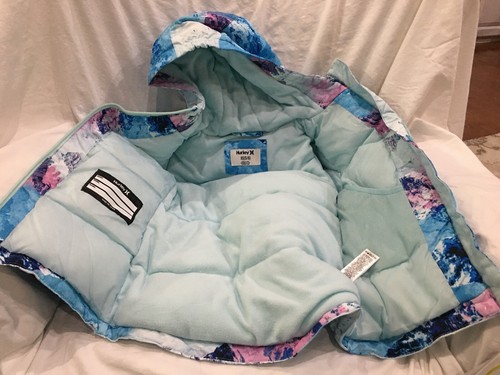 Hurley Winter Heavyweight Snow Jacket Youth/Girl Water Resistant Sz XS,S,M,L NEW - Picture 2 of 7