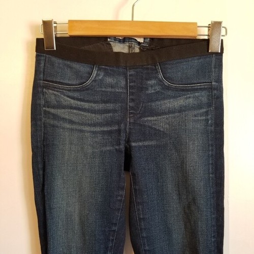 Helmut Lang Jegging Legging Jeans Worker Dark Skinny Size 25 - Picture 2 of 11