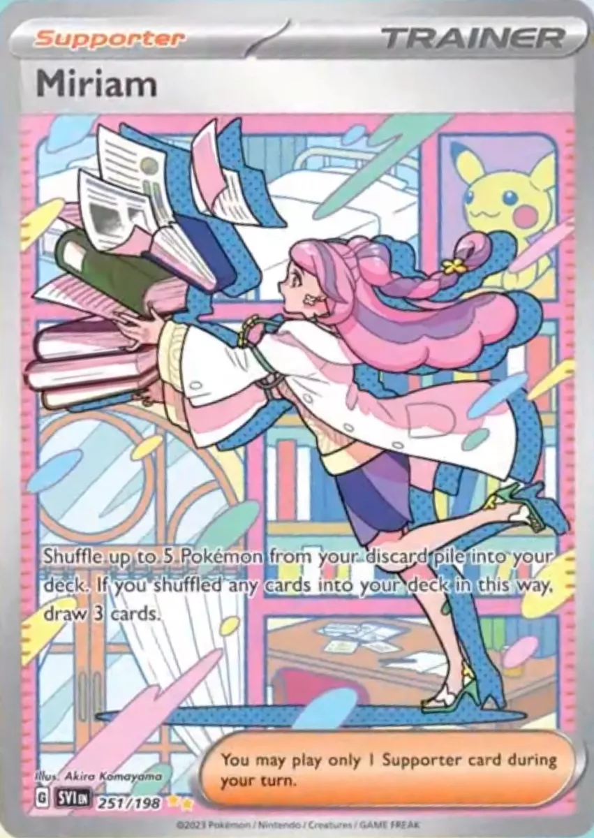 Pokemon - Miraidon ex 227/198 - Escarlata y violeta - Ultra Raro - Holo  Full Art