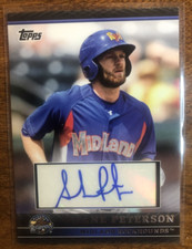 2010 Topps Pro Debut #PDA-SP2 Shane Peterson Prospect Autographs