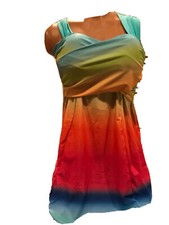 UNBRANDED    MEDIUM   BEACH / POOL DRESS COVER-UP -   -MULTICOLOR