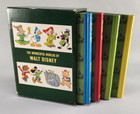 The Wonderful Worlds of Walt Disney 4 Hardcover Book Box Set 1965 Golden Press