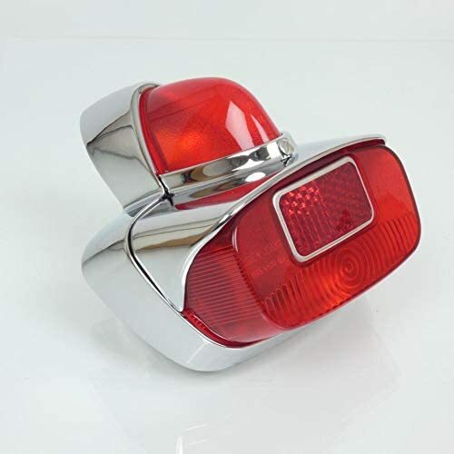 Fp104 Rear Light In Metal Siem Vespa 150 GS 1959-1960-1961