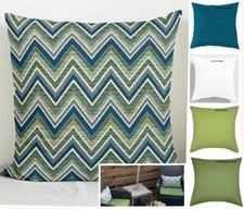 Sunbrella Outdoor Pillows with zippers, FISCHER LAGOON