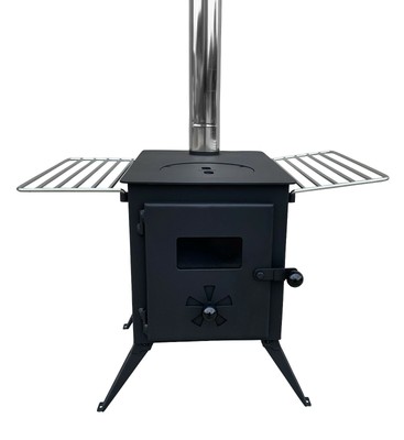 Outbacker® 'Firebox' Portable Wood Burning Tent Stove For Bell Tent.