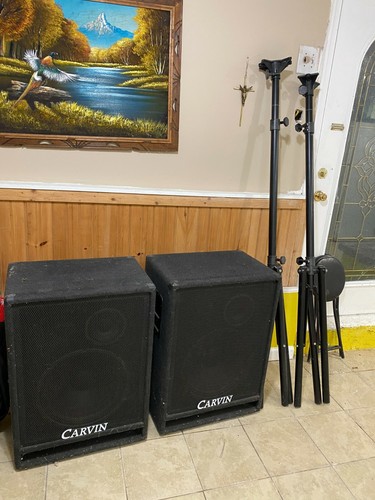 carvin monitor speakers