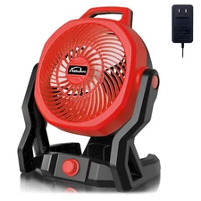 Cordless Jobsite Fan for Milwaukee M18 18V Battery Portable Camping Fan