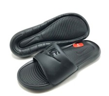  NEW Men NIKE VICTORI ONE SLIDES BLACK/BLACK  CN9675 003 , Sz 6.0 - 13.0   