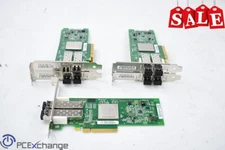 LOT of 5: HP QLogic AJ764-63002 QLE2562-HP Dual-Port FC Card