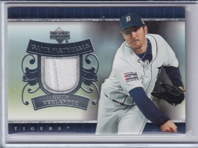 2007 Upper Deck UD Game Materials #JV Justin Verlander S1