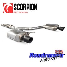 Scarico Scorpion Mustang Cat Back 2.3 Ecoboost risuonato più silenzioso nero SFD087C