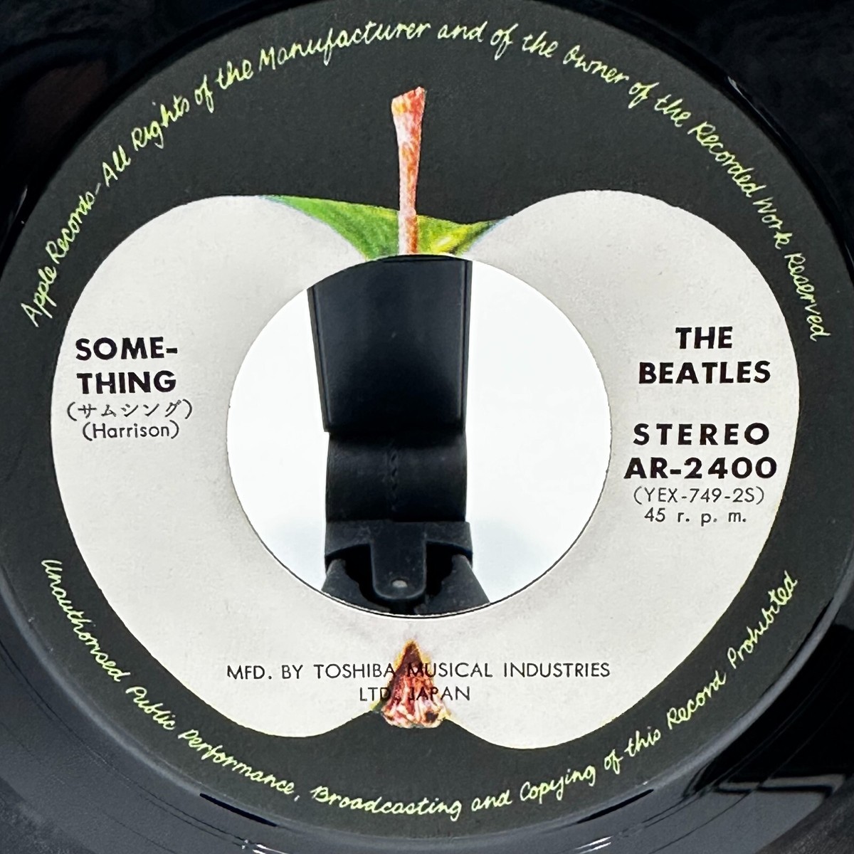 From Japan The Beatles / Come Together / Something Japan 45 AR