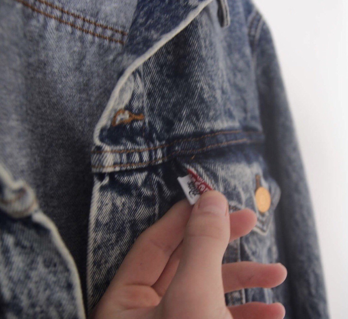 Levis x Patta Acid Wash Denim Trucker 