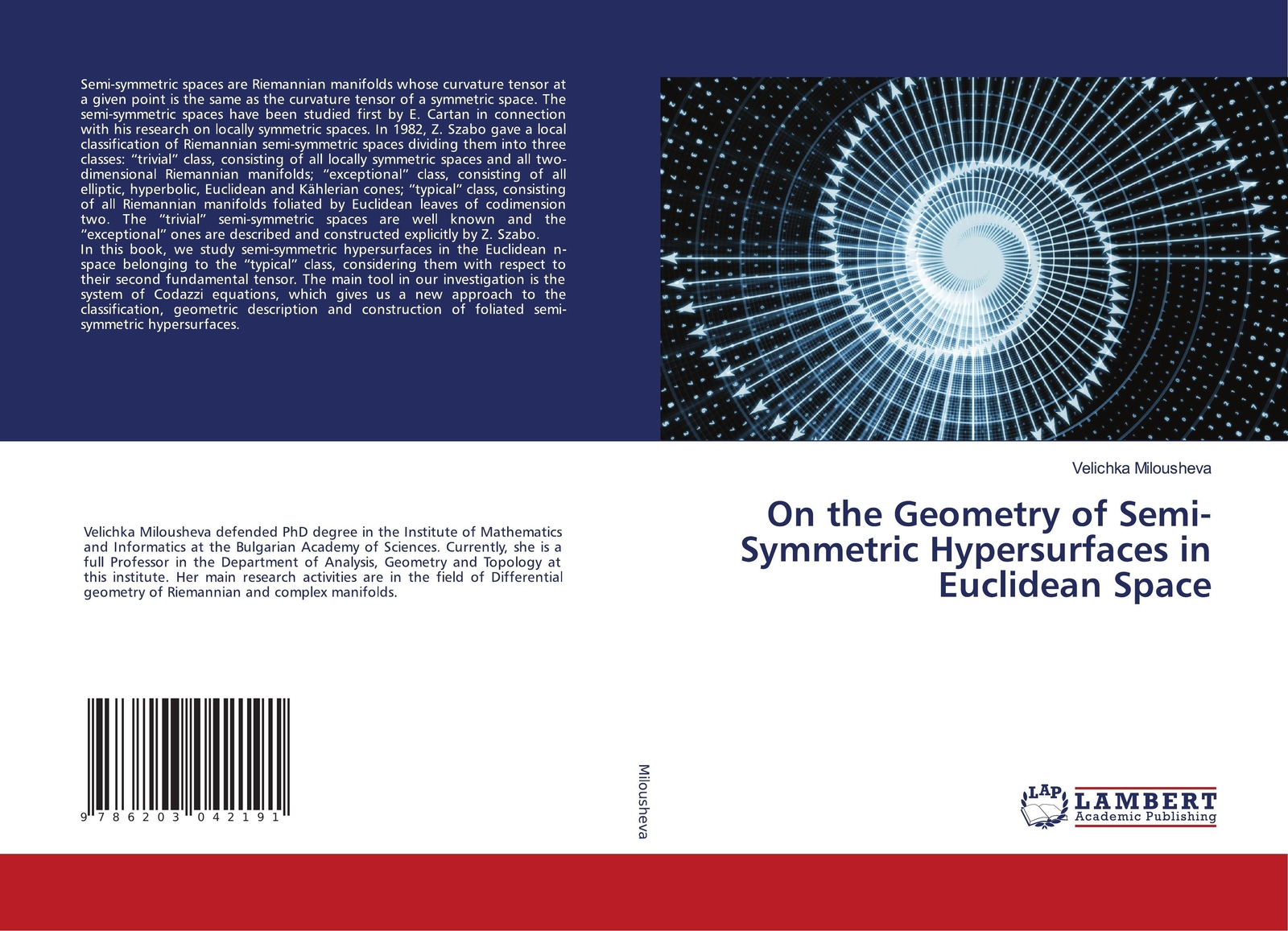 Thumbnail - Velichka Milousheva | On The Geometry Of Semi-symmetric Hypersurfaces