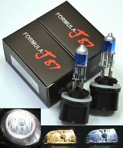 Halogen-899-37-5W-5000K-White-Two-Bulbs-Fog-Light-Replacement-Plug-Play-Lamp-Fit
