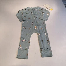Kyte Baby Long Sleeve Pajamas in Golf Green 18-24m