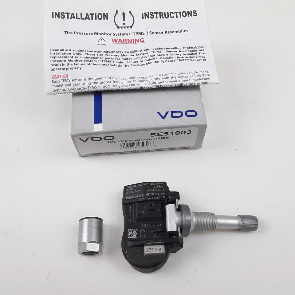 TPMS Sensor Fits Volvo C30 2007-2013 C70 2006-2013 XC70 2009 2010 2011 2012 2013 - Image 2 of 4