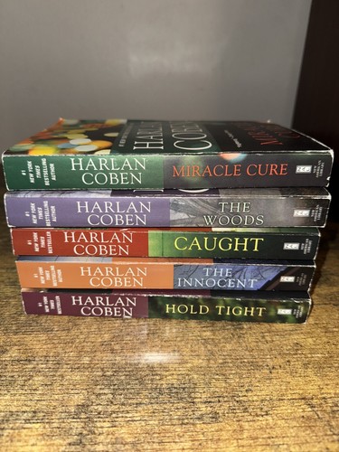 Harlan Coben lot of 5 trade paperback books, all are Stand Alone Novels, Caught - Picture 2 of 2