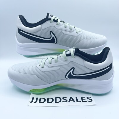 Men\'s 7.5 Nike Air Zoom Infinity Tour NEXT% Golf Shoes White Green DC5221-001 Nike Air Zoom Infinity Tour Next% White Green Golf Shoes  main image 4