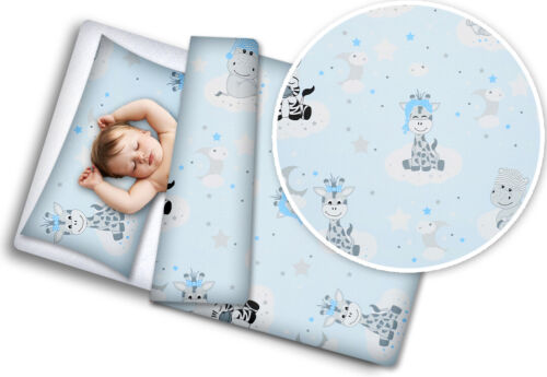 Anti Allergy Baby 100% Cotton Duvet Pillow Filled Quilt Bedding 120x90 & 135x100 - Afbeelding 22 van 25
