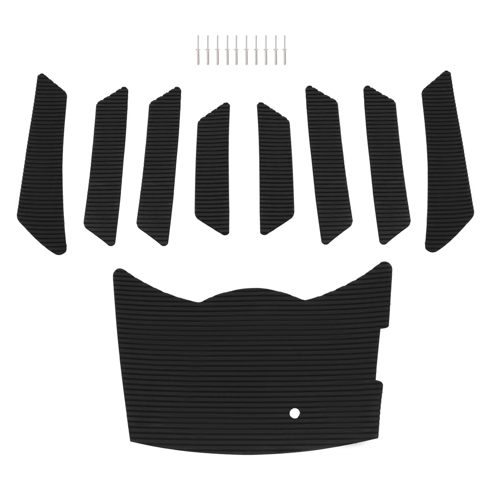 New Traction Foot Pads Plastic EVA Black For Yamaha VX/VX1100 Cruiser 2005-2009 - Imagem 2 de 4