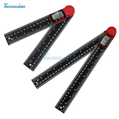 Digital Angle Finder Protractor Measuring Ruler with LCD Display 200mm/300mm