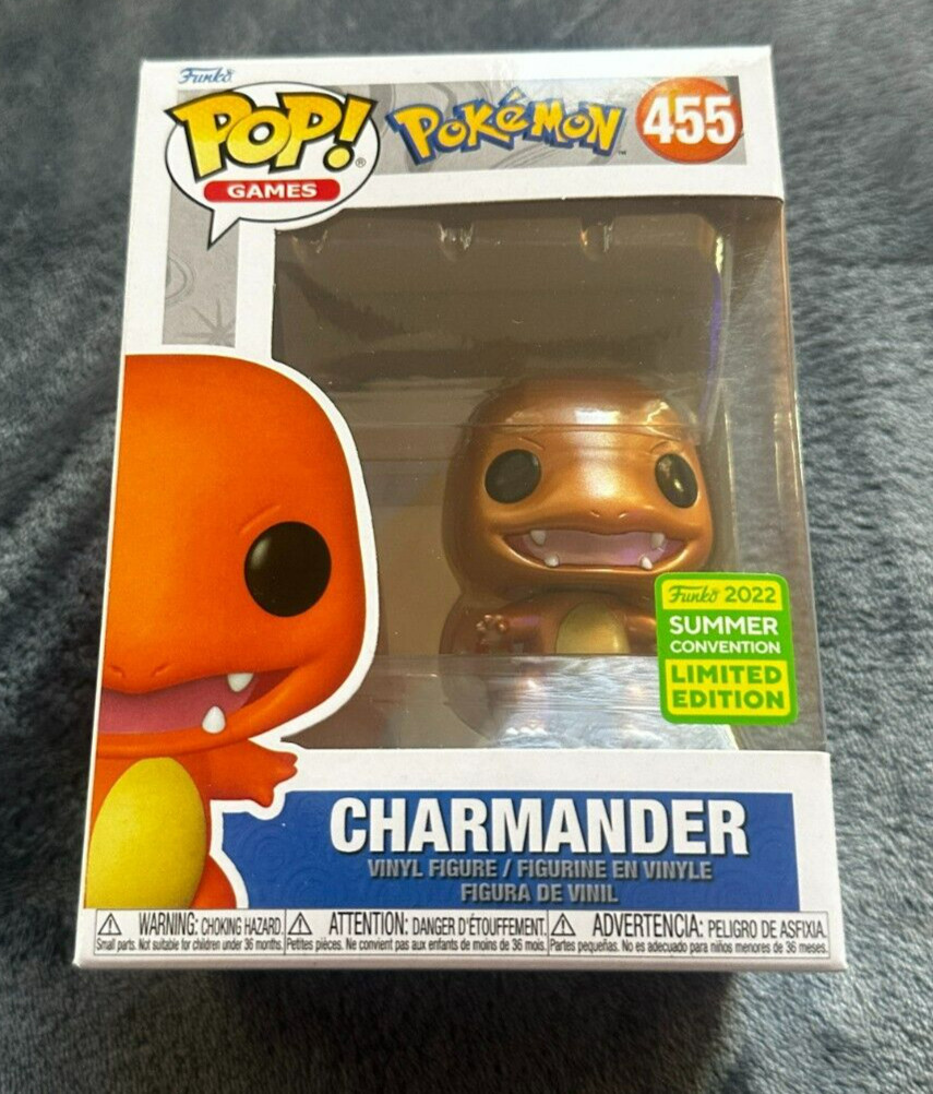 Charmander Pokemon Funko Pop #455 2022 Summer Convention Exclusive