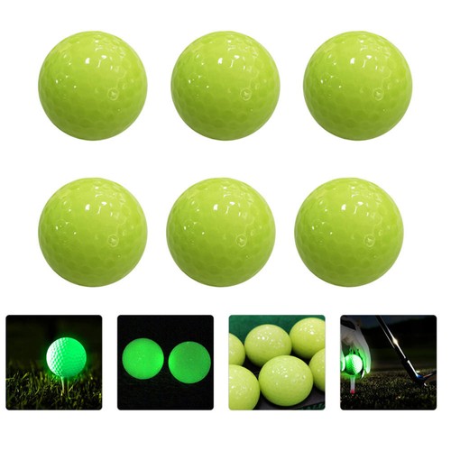 6pcs Led Light Up Balls Throwing Constant Shining Balls Kids Practice Balls