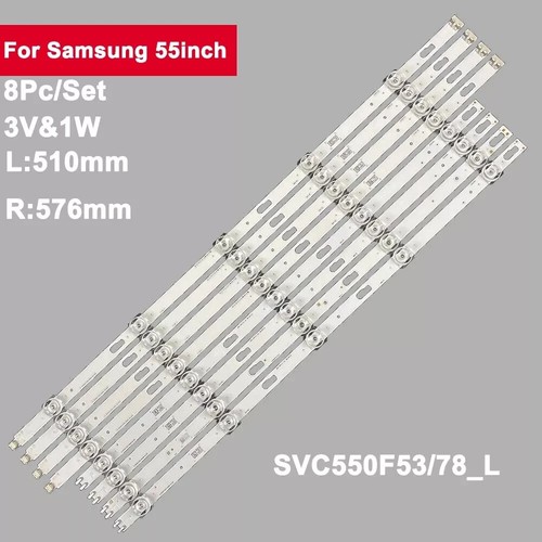 Samsung 55" LED SMART TV (UE55CU7100K) SET BRANDNEU HINTERGRUNDBELEUCHTUNG LEDS STREIFEN