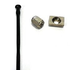 Raggio posteriore destro Campagnolo Hyperon One + nipplo esagonale e rondella - 290 mm