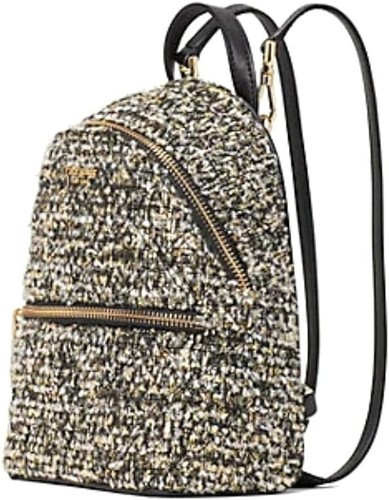 Kate Spade Natalia Tweed Mini Convertible Backpack Crossbody Bag Messenger - Picture 3 of 7