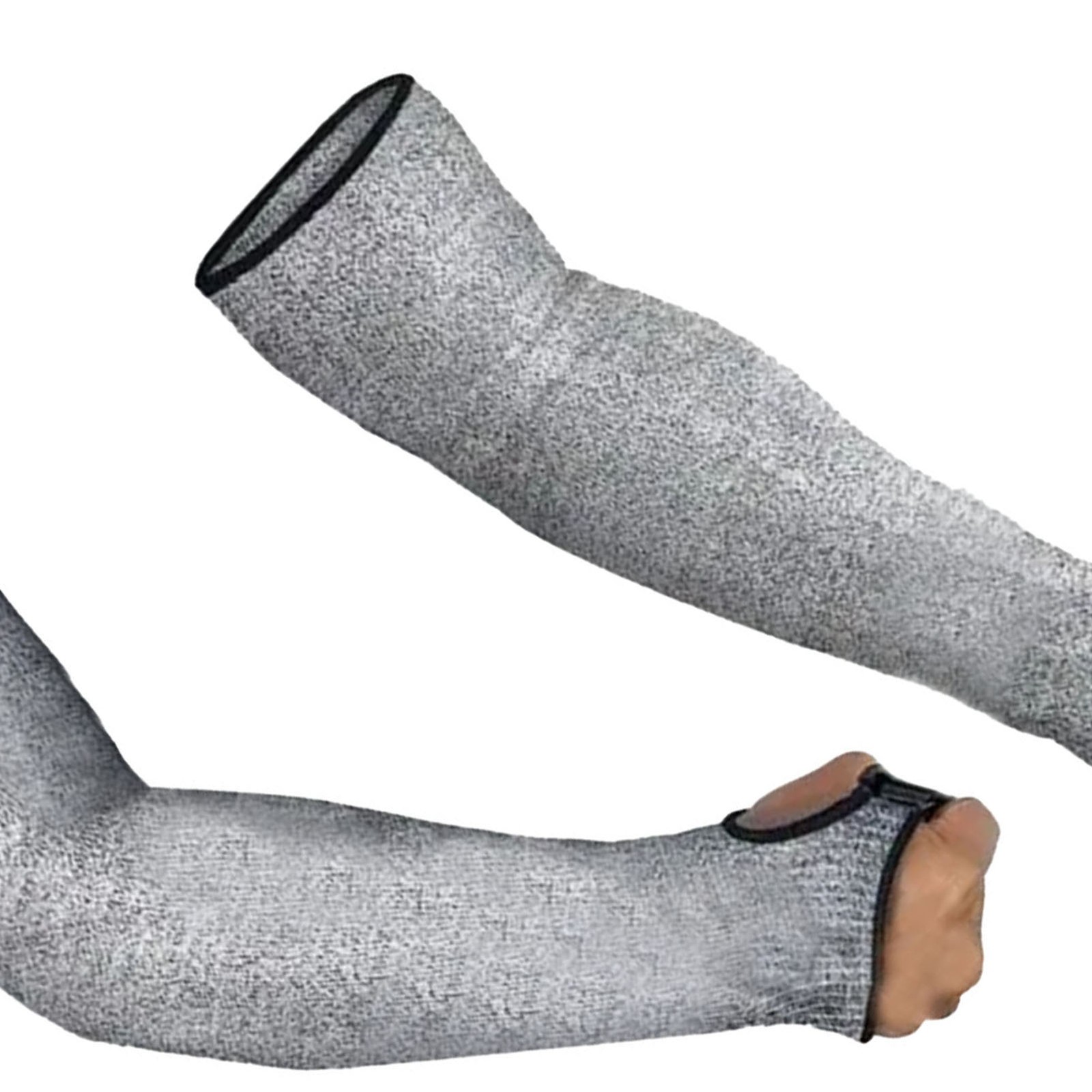 2Pcs Protective Arm Sleeves Stab Cutting Resistant Breathable Level 5 Protection